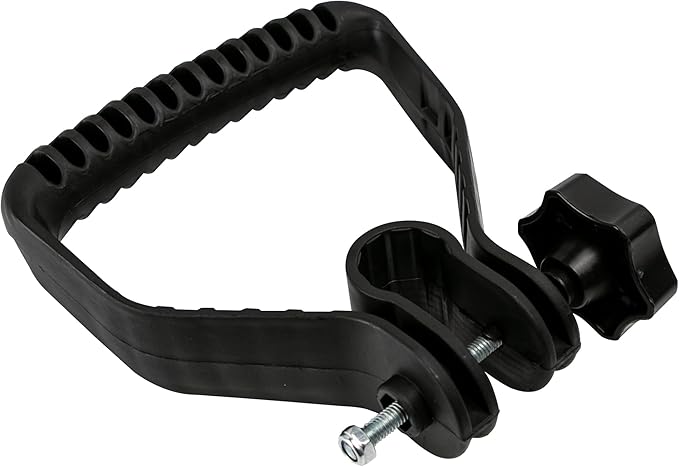 Universal Handle Bar: Loop Mounting Hardware Kit for String Trimmer Grip, Replacement for Weedeater Garden Lawn Cutter (Black)
