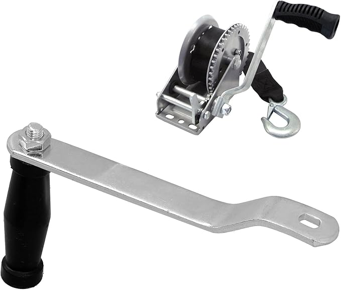 Acouto Replacement Winch Handle Ergonomic Winch Handle Crank Comfortable Grip Replacement Accessory for Boat Trailer Marine Sailboat