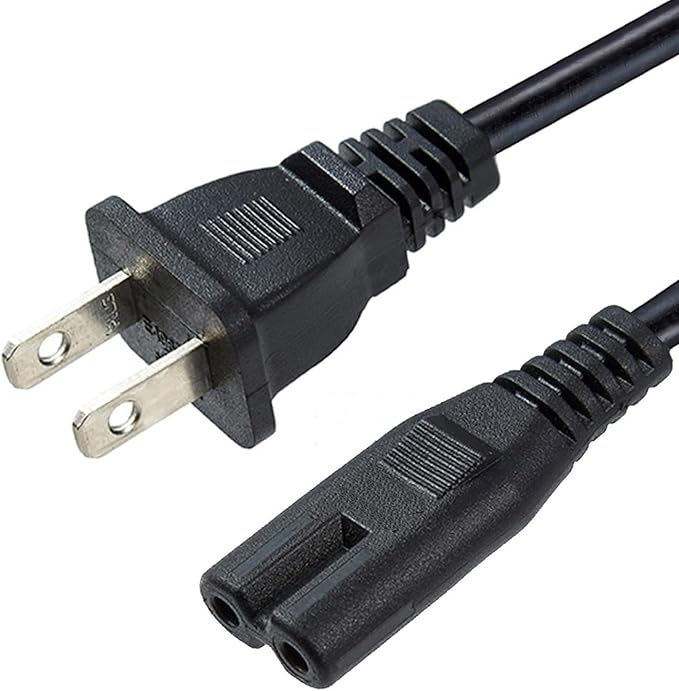 TV Power Cable Cord for Samsung 24" 32" 40" 43" 48" 49" 50" 55" 60" 65" 75" Inch LCD HD Smart 4K Curved TV UN55RU8000FXZA UN65RU7100FXZA UN43NU6900FXZA Replacement Samsung TV Power Cord