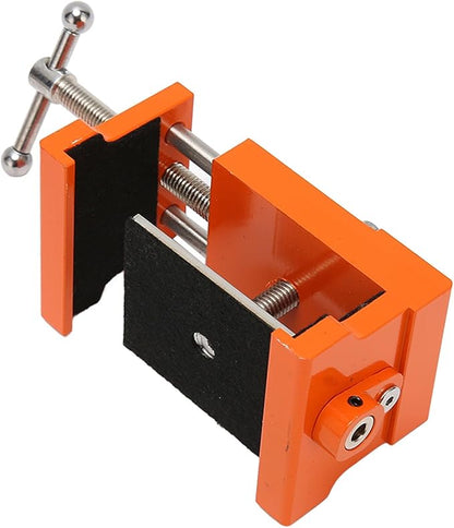 Precision Cabinet Clamp - Automatic Locking, Accurate Cabinet Face Frame Clamp with Protective Pads, Orange