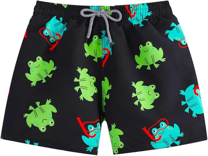 Toddlers and Baby Boys' 3-Piece Rash Guard Swimsuits Kids Long Sleeve Sunsuit Swimwear Sets