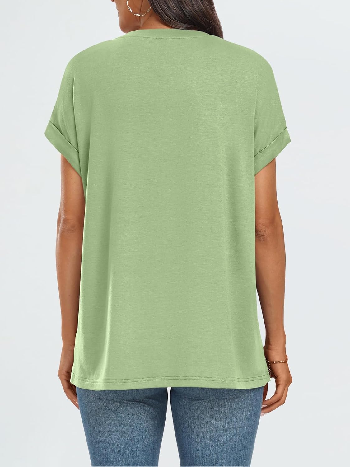 AUTOMET Women's Oversized Short Sleeve T Shirts Casual Summer Everyday Tops