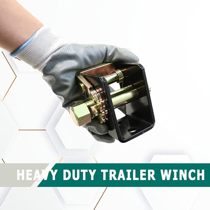 Boxer Heavy Lashing Truck 2Au Winch Left Ai Steel Winch Tie Down Ai Bolt On Weld On Ai 2 Pack