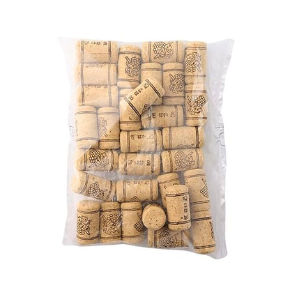 FastRack Bag of 20, #8 Straight Wine Corks for Wine Bottles | 7/8" x 1-3/4" Beige | Bottle Stoppers | Replacement Corks for Bottles – Reliable Fit and Consistent SealFastRack Bag of 30, #8 Straight Wine Corks for Wine Bottles | 7/8" x 1-3/4" Beige | Bo...
