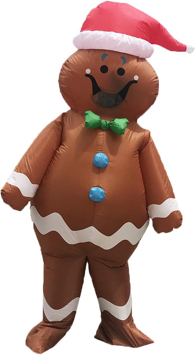 Inflatable Costume Adult Blow Up Cosplay Outfit for Christmas/Halloween/Birthday/Carnival