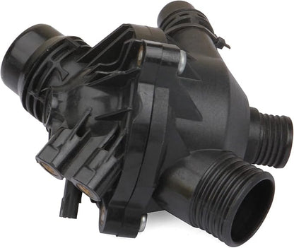 MITZONE Engine Coolant Thermostat Assembly Compatible with BMW E90 E92 E60 E83 323i 325i 328i 330i 335i 525i 528i x3 Z4 128i Replace 11537549476