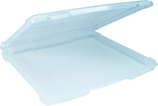 IRIS USA Slim Portable Project Case Storage, Clear