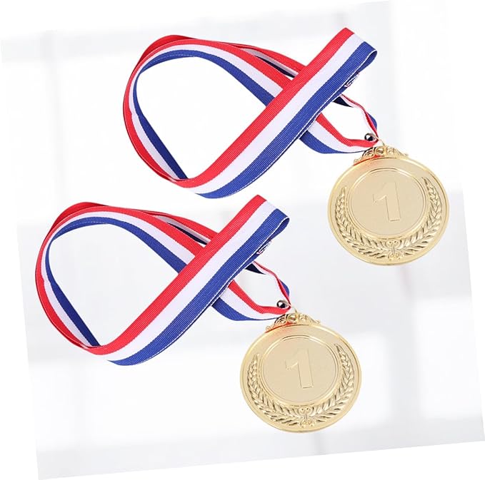 Competition Medal Award 2pcs Medals for Boys and Girls 'Sports Games and Parties