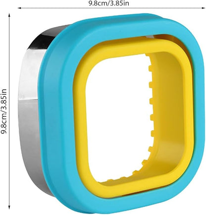 Geometric Sandwich Cutter Set For Kids Perfect For Sandwiches And Cookies Durable And Easy To Use Mini Heat Sealer (F, One Size)