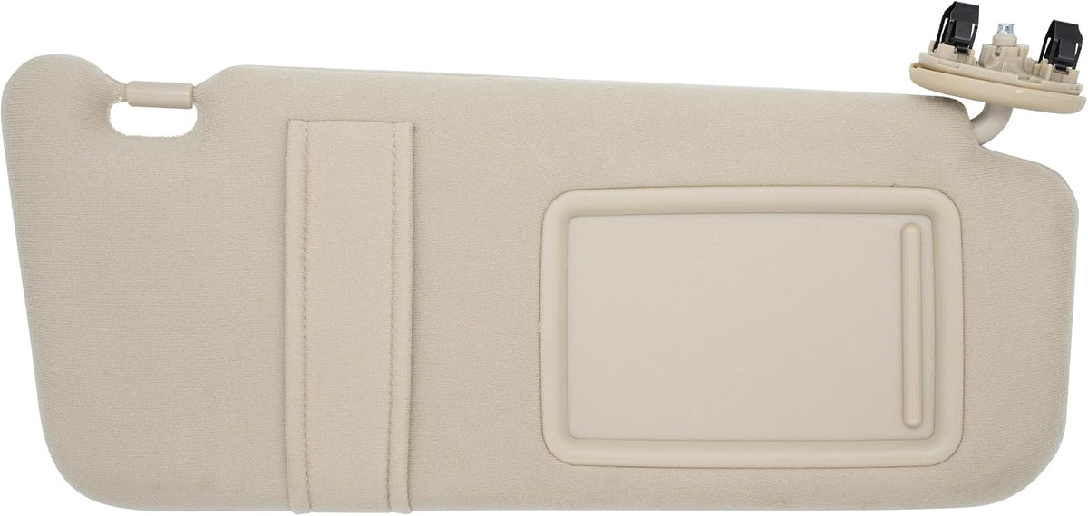 Sun Visor Fit for 2007-2011 Toyota Camry Right Passenger Side W/O Light Color: Beige,Replace# 74310-06750-E0