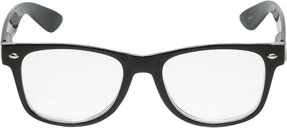 Calabria R7958 Retro Specs Designer Reading Glasses Mens Womens Trendy Classic Vintage Eyeglasses Lightweight Spring Hinged