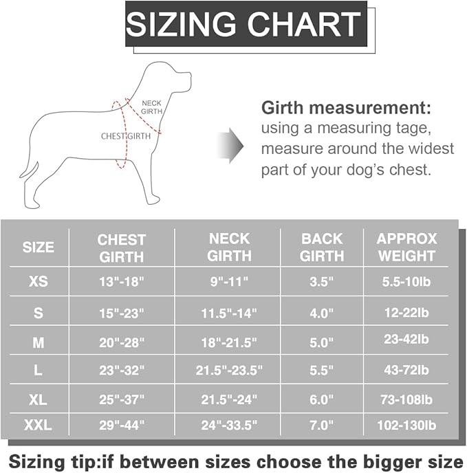 MUMUPET Service Dog Harness, No Pull Easy On and Off Pet Vest Harness, 3M Reflective Breathable & Easy Adjust Pet Halters with Nylon Handle - No More Tugging or Choking for Small Medium Large Dogs