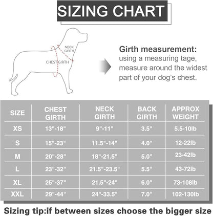 MUMUPET Service Dog Harness, No Pull Easy On and Off Pet Vest Harness, 3M Reflective Breathable & Easy Adjust Pet Halters with Nylon Handle - No More Tugging or Choking for Small Medium Large Dogs