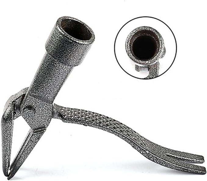 Heavy Duty Stand Up Weed Picker-Cast Iron Weed Removal Tool for Garden Handheld Weed Puller Without Bending Pulling, Kneeling -No Handle