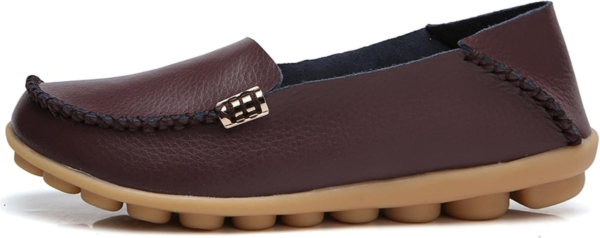 VenusCelia Women's Natural Comfort Walking Flat Loafer.