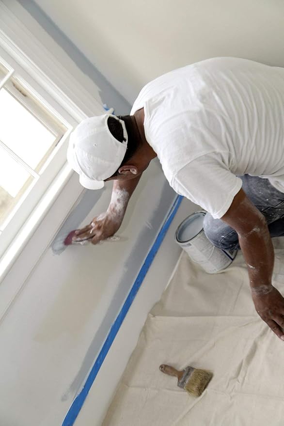 Simpli-Magic 79113 Canvas Drop Cloth (Size: 12' x 15') for All Purpose Use, Ideal for Floor Protection, Curtains, DIY Projects and Furniture
