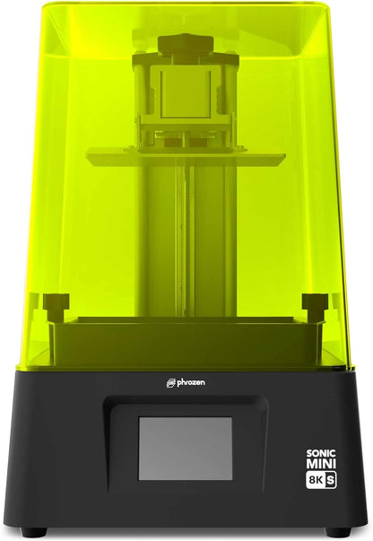 phrozen Sonic Mini 8K S LCD Resin 3D Printer, 7.1" Monochrome LCD, Tabletop 3D Resin Printer with 22µm XY Resolution, 6.5 * 2.8 * 6.7 Inch Printing Volume for Models, Miniatures and Action Figures