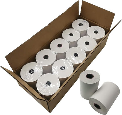 (10 Rolls) 3 18 x 230 Thermal Paper Rolls, BPA Free Thermal Receipt Paper Rolls, 3.125 inch Wide and 230 ft Long Per Thermal Paper Receipt Roll