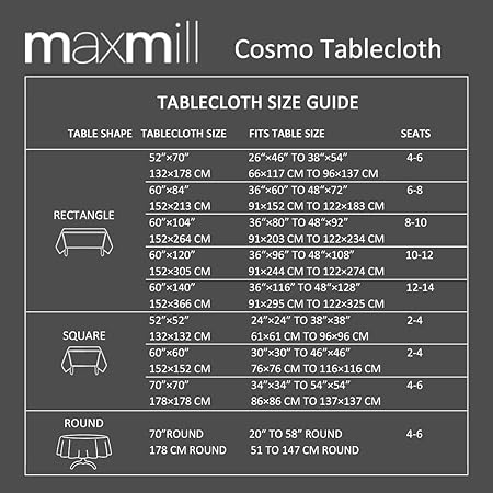 maxmill Round Linen Looking Textured Tablecloth Spill-Proof Wrinkle Free Soft Jacquard Table Cloth for Circular Table Cover, for Dining Room Buffet Banquet Parties Holiday Dinner, 70 Inch Beige
