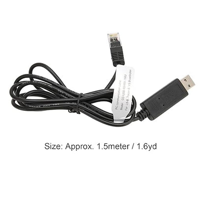 PC Communication Cable, USB To RS 485 Converter Cable Simple Operation 1.5meter Long USB To RS 485 Perfect Replacement for Solar Connection