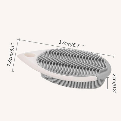 Laundry Brush Silicone Laundry Brush Multifunctional Cleaning Brush Soft Shoe Brush Household Brushes Brush