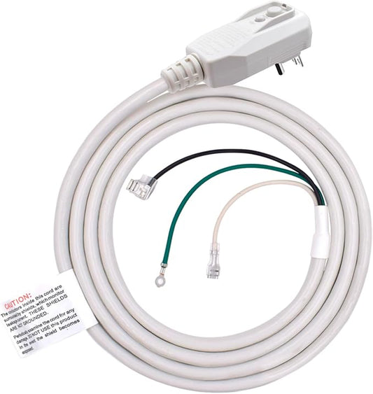 ELEGRP L22615 240V 15A 3600W 14AWG LCDI Power Cord Plug 60Hz NEMA 6-15P for A/C Air Conditioner, E250451 UL Certified, 7.5FT Leakage Current Detection Interrupter Replacement 0661515LY L15615 (1 Pack)