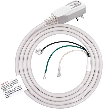 ELEGRP L22615 240V 15A 3600W 14AWG LCDI Power Cord Plug 60Hz NEMA 6-15P for AC Air Conditioner, E250451 UL Certified, 7.5FT Leakage Current Detection Interrupter Replacement 0661515LY L15615 (1 Pack)