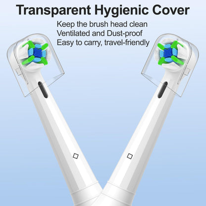 Qitizu Replacement Heads Compatible with Oral B iO Electric Toothbrush, Replacement Toothbrush Heads Fit for Oral-B iO 2/3/4/5/6/7/8/9/10 Series Toothbrush, only 7 Packs (White)