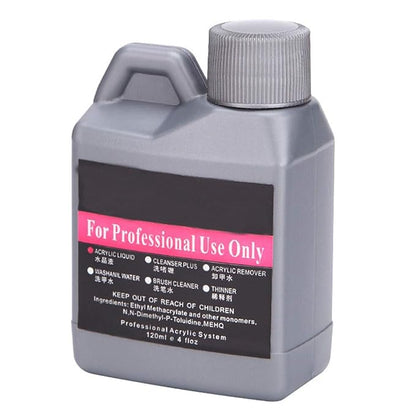 1Pcs 120ml Acrylic Liquid Professional Nail Care Acrylic Liquid For Nail Art Powder Nail Tips