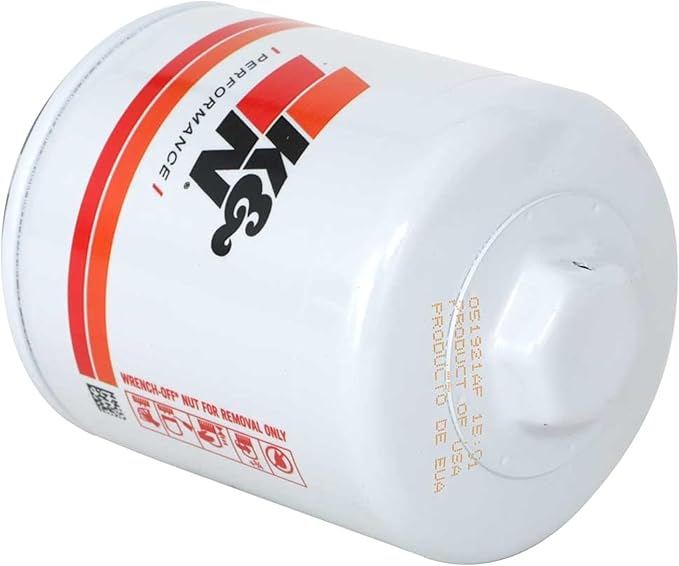 KN Premium Oil Filter: 20,000 Mile Engine Protection with Wrench Off Nut: Compatible with Select TOYOTALEXUSSUZUKICHEVROLET Vehicle Models (See Product Description for Select Models), HP-1003
