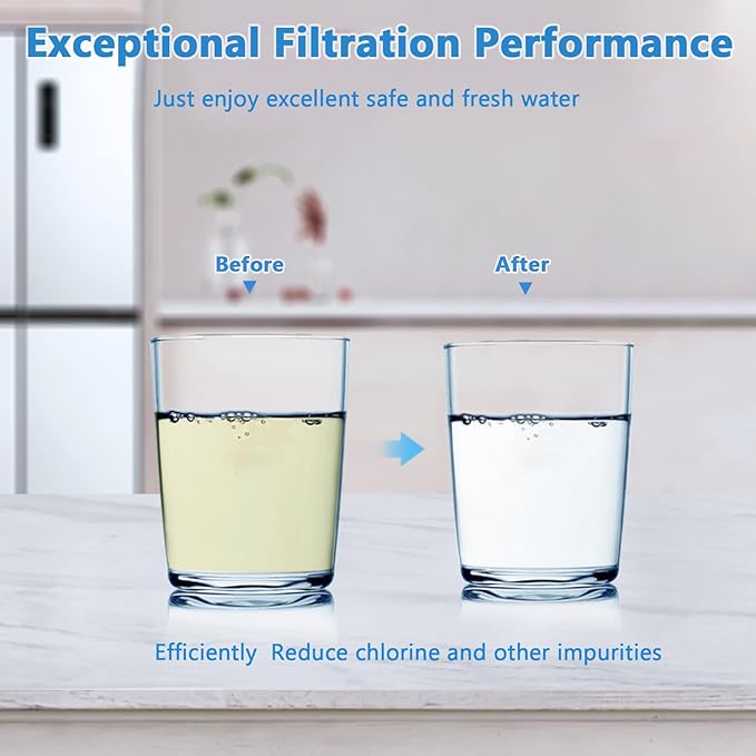 Refrigerator Water Filter Compatible with Kenmore 9999, 469999, 46-9999, A0094E28261 Water and Ice, NSF Certified, 6 Month / 300 Gallon, 3 Pack