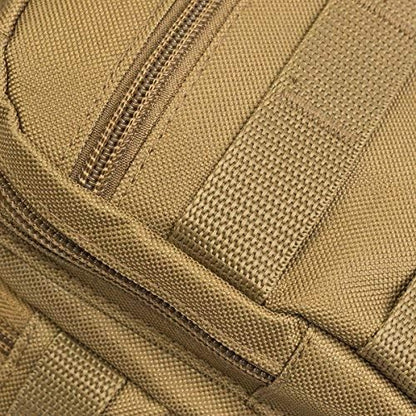 DEPARTED Sling Pack Military Rover for Fly Fishing Camping Hiking Trekking Bag for Men and Women (Tan)
