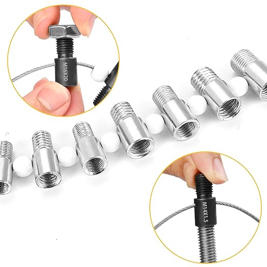 Nut and Bolt Thread Checker, Bolt Size Finder, 45 MaleFemale Thread Gauges (24 Inch  21 Metric) Thread Checker Standard and Metric, Bolt and Nut Identifier Gauge