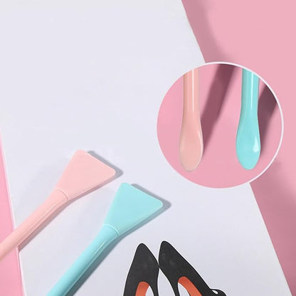 2PCS Silicone Face Mask Brush, Applicator Face Mask Brush for Facial Mud Clay Modeling Mask Supplies