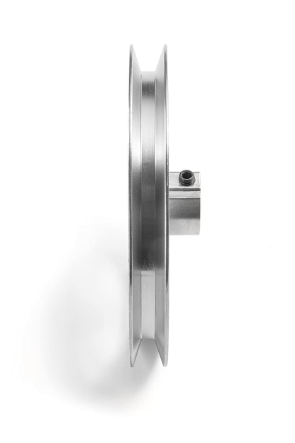 Terre Products, Heavy Duty 6" V-Groove Drive Pulley, Precision 5/8" Bore, Robust Z3A Zinc Alloy Die Cast Pulley