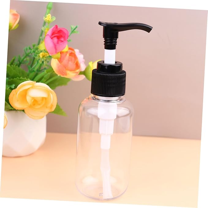 Pet Shower Gel Bottle Refillable Press Pump Lotion Dispenser Subpackaging Bottle
