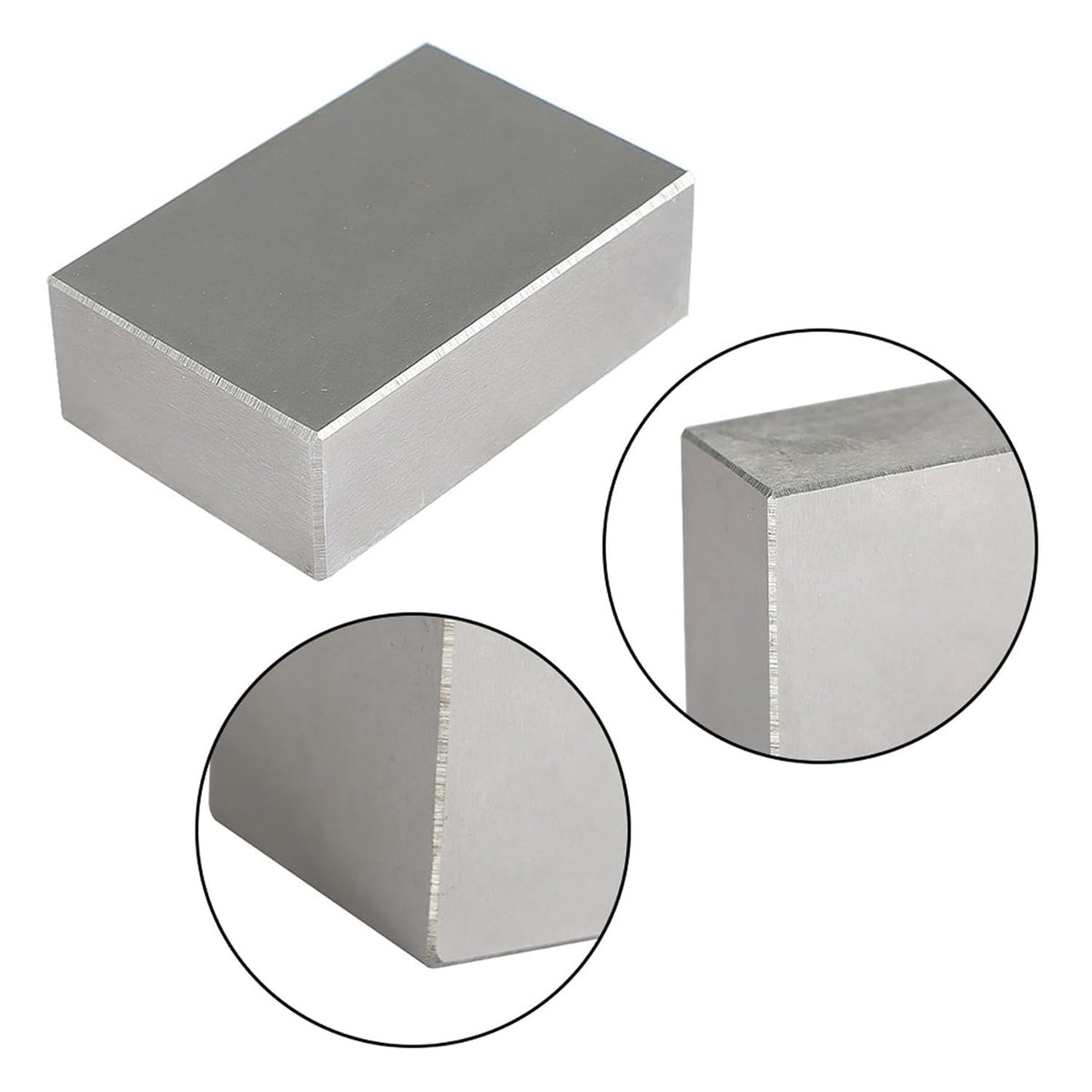 1 x 2 X 3 Inch Blocks No Holes Matched Pair, Hardened Steel 123 Precision Ground Machinist Set Up Blocks