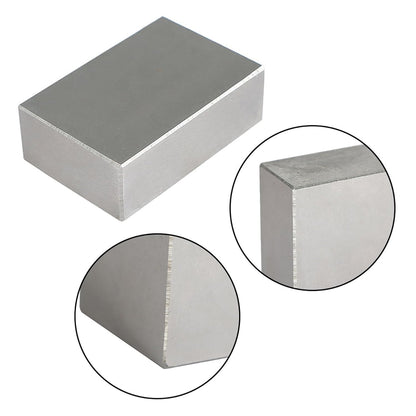 1 x 2 X 3 Inch Blocks No Holes Matched Pair, Hardened Steel 123 Precision Ground Machinist Set Up Blocks