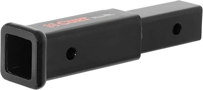 CURT 45791 8-Inch Long Trailer Hitch Extension with Solid Shank for 2-Inch Receiver, 3,500 lbs