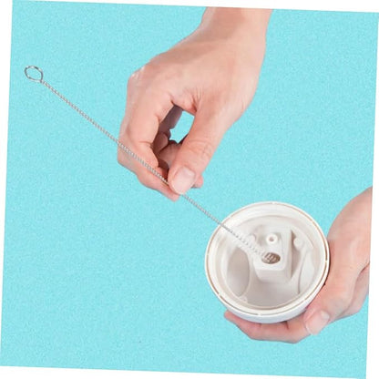 15pcs Straw Brush Nylon Stainless Steel Cleaning Brushes for Bottles Straws and Funnels for Thorough Cleaning of Hard Reach Areas
