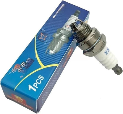 1 2 PCS 3 electrode Spark Plug L7T Compatible for BM6A BMR6A WS6E WS7E BPMR6A WS7F CJ7Y W20MU L7TC BPMR7A 2-stroke chain saw field mower(1 PC), liuxx2005