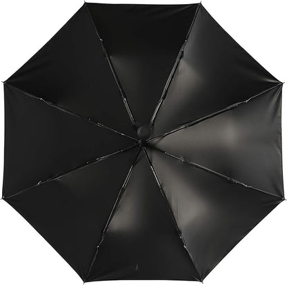 Compact Umbrella, Multi Functional Automatic Umbrellas Windproof Sun Protection Umbrella- Galaxy Print w/ Blue Stars