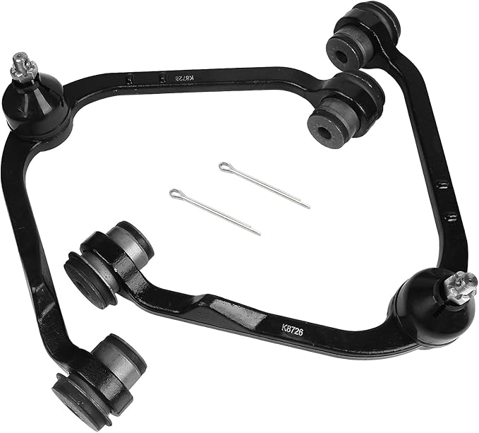 KUSATEC RWD Front Upper Control Arm with Ball Joint Assembly Fit for Ford Expedition 97-02, F150 97-03, F250 97-99; Lincoln Blackwood 02, Navigator 98-02; Upper Control Arm K8726 K8728