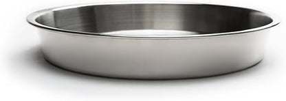 Fox Run Round Cake Stainless Steel Baking Pans, 9 inches