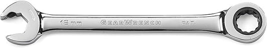 GEARWRENCH Open End Ratcheting Combination Wrench, 16mm, 12 Point - 85516