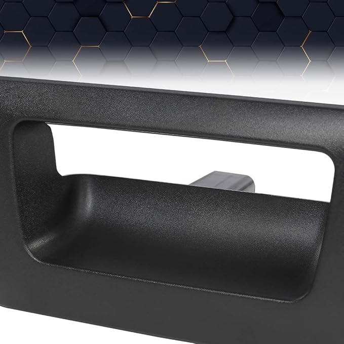 PIT66 Black Tailgate Handle Bezel Compatible with 2007 2008 2009 2010 2011 2012 2013 2014 Chevy SilveradoGMC Sierra GM1916107