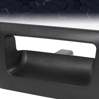 PIT66 Black Tailgate Handle Bezel Compatible with 2007 2008 2009 2010 2011 2012 2013 2014 Chevy SilveradoGMC Sierra GM1916107