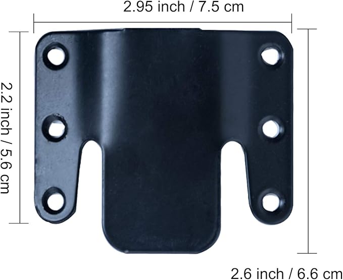 LazyMe Universal Sectional Sofa Interlocking Sofa Connector Bracket with Hardware- 2 Sets, 4 Piece