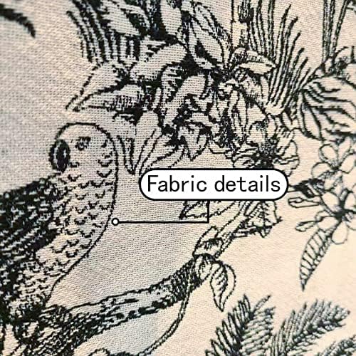 Large capacity handbag linen cotton flower embroidery retro exquisite doodle fashion shopping bag