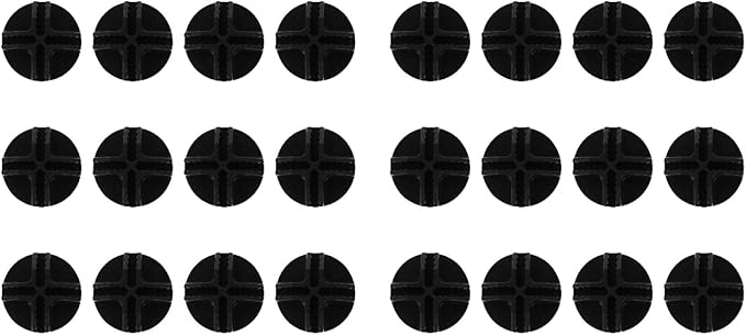 24 Pcs Fence Buckle Cabinet Fasteners Shoe Cabinet Clips Shelving Assembly Buckles Cabinet Buckles Plastic Buckles Plastic Closet Buckles Fixing Buckles Closet Accessories